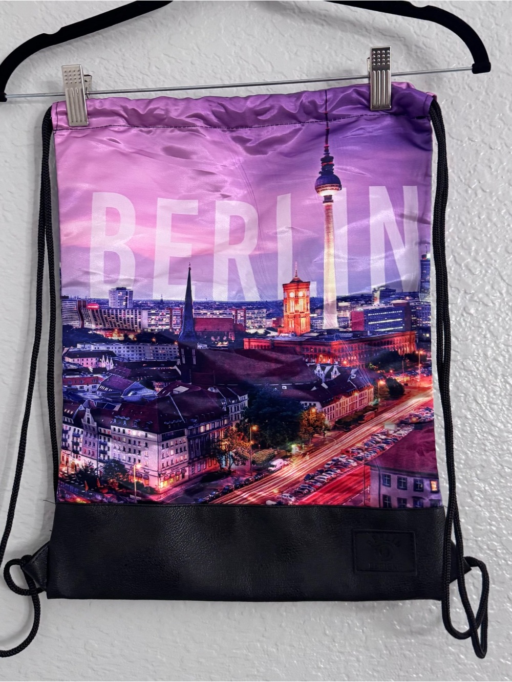 Berlin Bright Draw String Bag